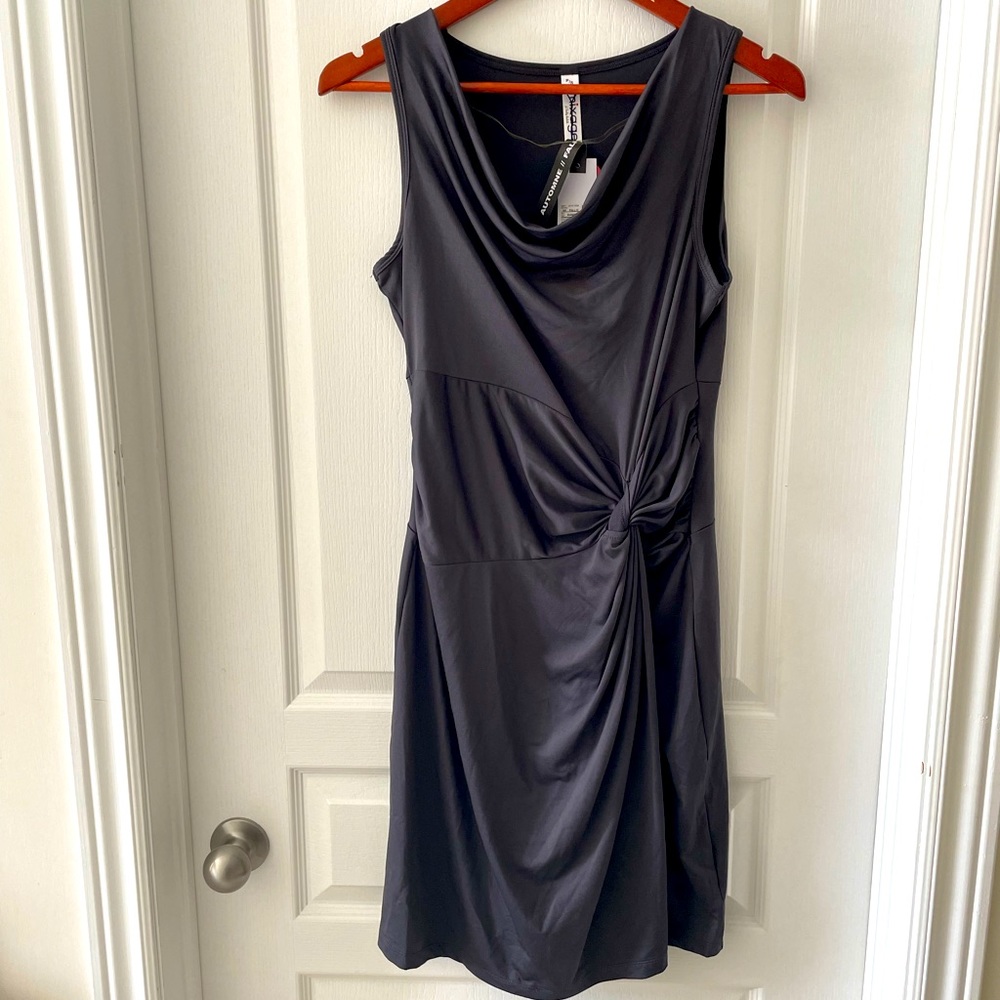MIXAGE Charcoal Gray Dress - NWT